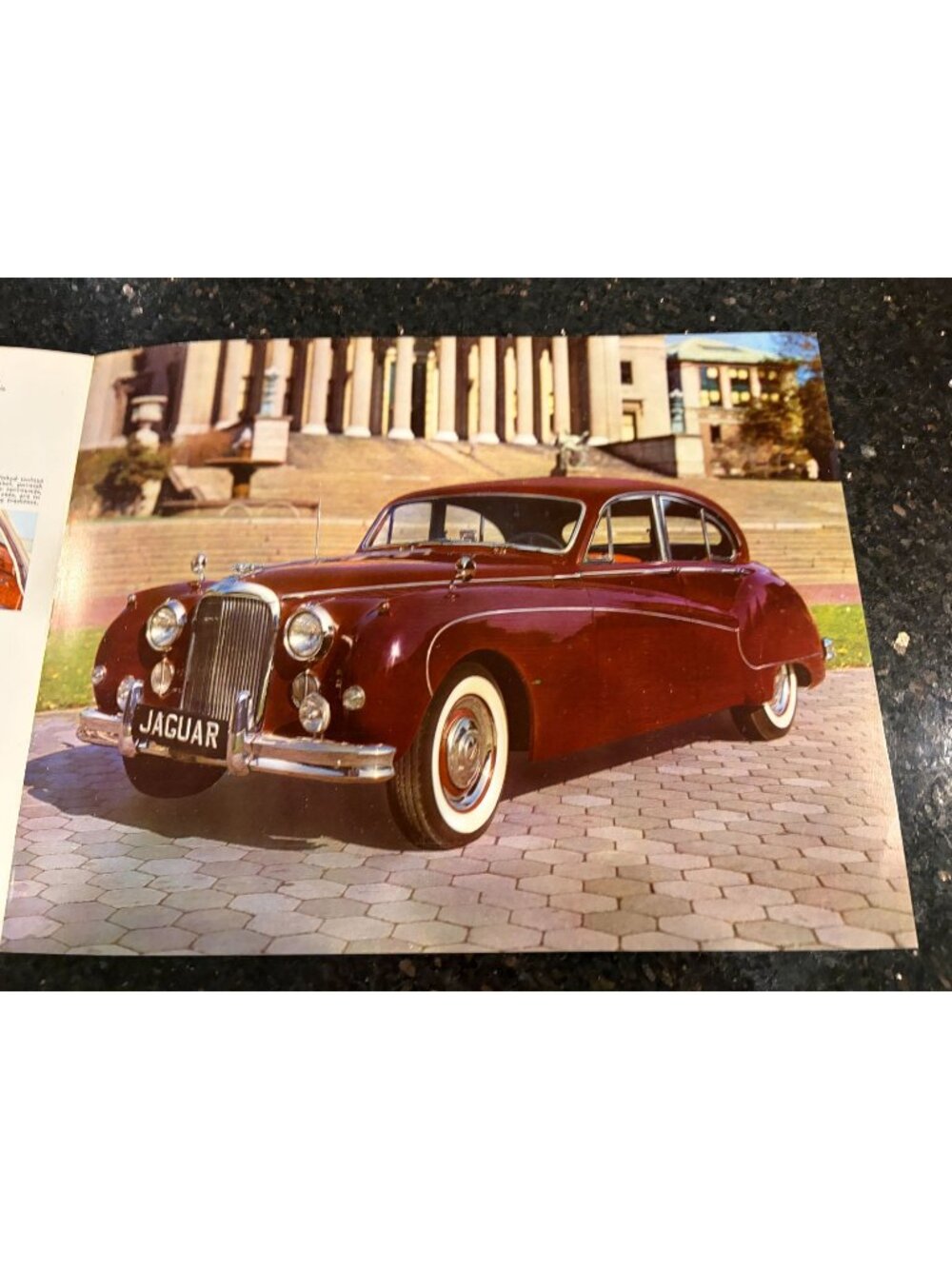 Vintage original 1950s Jaguar Mark MK VII Saloon Sales brochure